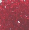 100 8mm Acrylic Faceted Ruby